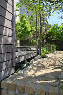 【実例：外構・エクステリア】神奈川県横浜市H邸の庭