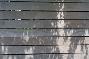 大宏園の木製フェンスの実例